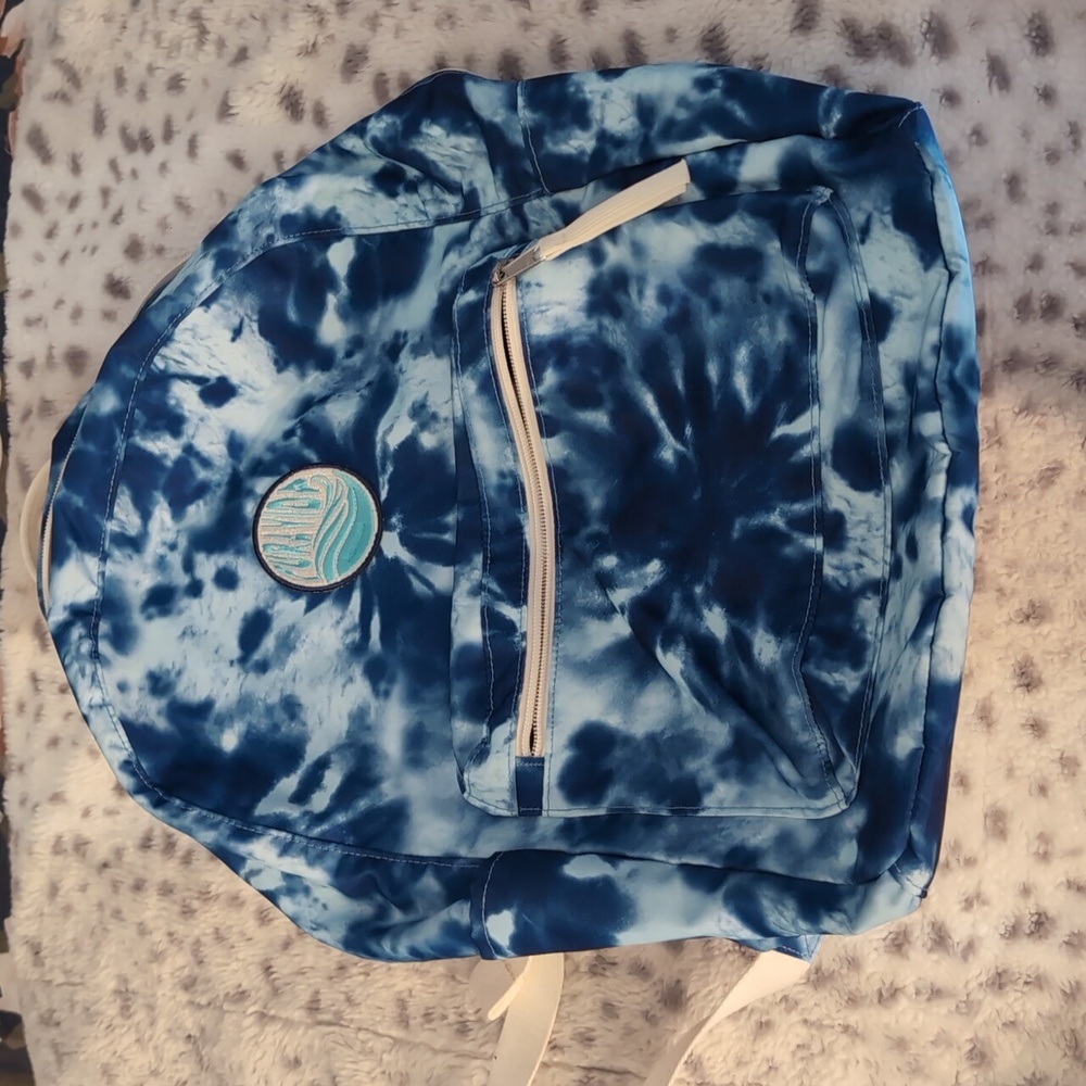 Pura Vida tie dye print backpack